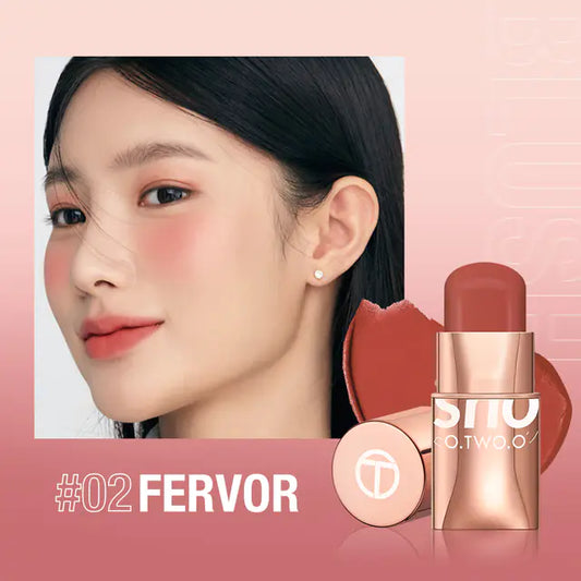 Natural Colour Nude Makeup Blusher Stick for Enhancement